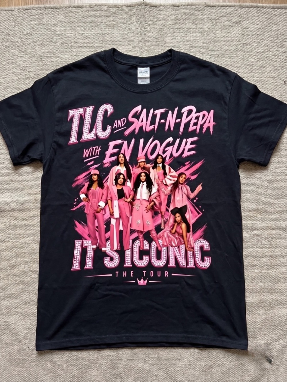TLC Salt-N-Pepa En Vogue It's Iconic 2026 Tour Graphic T-Shirt